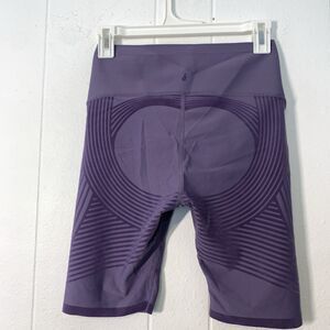 Fanka Womens Small / Med Bike Shorts Body Sculpt Reversible Compression Purple